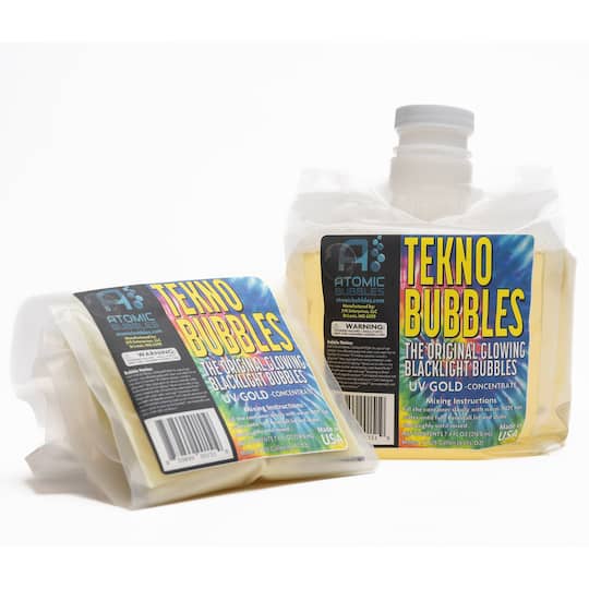 Atomic Bubbles 64oz. Gold Tekno Bubbles Smart Pouch Refill